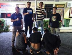 Tim Resmob Polres Kapuas Amankan 3 Pria Pelaku Pengeroyokan di Gedung GPU Manggatang Tarung