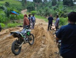 Ali Muda Gelar, Reses Tinjau Jalan dan Jembatan di Jorong Lubuk Gobing