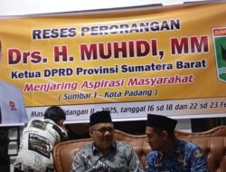 Reses, Muhidi Bahas Program Prioritas di Koto Tangah