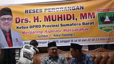 Reses, Muhidi Bahas Program Prioritas di Koto Tangah