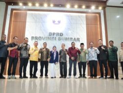 Terima Kunker Koordinasi dan Konsultasi DPRD Kabupaten Muaro Jambi, DPRD Sumbar Bahas Ini