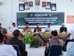 Muhidi Kunjungi Pengawasan ke SMAN 1 Pasaman dalam Rangka Peninjauan Sarpras