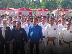Evi Yandri Menyelenggarakan Kegiatan Karate-ka Ikuti Gashuku dan Ujian Kyu 2025