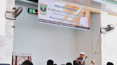 Irsyad Safar Serap Aspirasi Masyarakat Mengenai Dukungan UMKM dan Pendidikan di Payakumbuh dan Limapuluh Kota