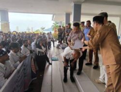 Pj. Bupati Dan Ketua DPRD Bangkep Tandatangani Surat Kesepakatan Pengangkatan P3K Penuh Waktu