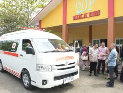 Hibah Ambulance dari Pemerintah Jepang.