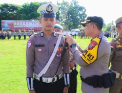 Kapolres Banggai Pimpin Apel Gelar Pasukan Ops Keselamatan Tinombala 2025