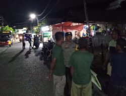 Redam Kemarahan Warga Desa Tontouan, Polsek Luwuk Lakukan Penggalangan