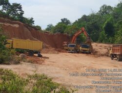 Diduga Kangkangi Aturan!!!  Bermodal SK LPM Kelurahan, Galian C Ilegal Bebas Beroperasi