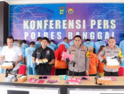 Kurang dari 2 Bulan, Polres Banggai Ringkus 20 Tersangka Narkotika