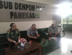 Perkuat Koordinasi dan Sinergi Bersama Sub Denpom V/4-3 Pamekasan