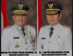 Gubernur dan Wakil Gubernur Sulawesi Utara YSK-VICTORY Resmi Dilantik Presiden Prabowo
