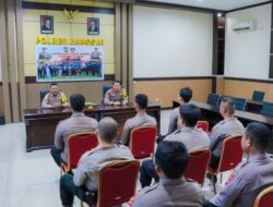 Polres Banggai Gelar Pelatihan Penjagaan Tahanan, Pertama di Polda Sulteng