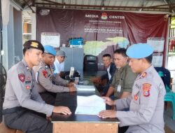 Jelang Putusan MK, Polres Banggai Siagakan Personel Amankan KPUD