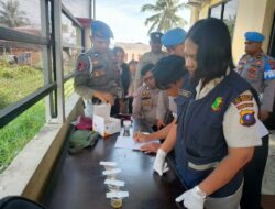 Propam Polresta Deli Serdang Gelar Gaktibplin di Polsek Pantai Labu dan Talun Kenas