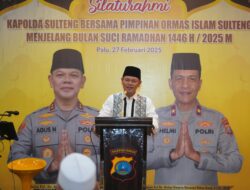 Silaturahmi Bersama Tokoh Agama, Kapolda Sulteng: Sinergi Polri dan Ulama Ciptakan Ramadhan Yang Kondusif