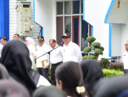 Pimpin Apel di Dinas Pendidikan