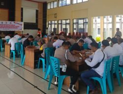 Gunakan Senpi, Personel Polres Banggai Jalani Tes Psikologi