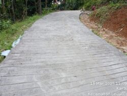 Terbukanya Akses Jalan Dalam TMMD ke -123, Warga Kampung Wanakarya Terharu