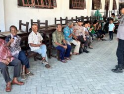 Ciptakan Situasi Aman dan Nyaman, Polsek Toili Gelar Minggu Kasih Jelang PSU