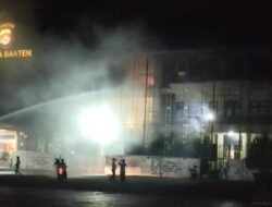 Kebakaran di Mapolda Banten, Api Dikendalikan dalam 40 Menit
