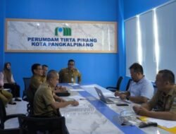 Pemkot Pangkalpinang Bahas Sewa Lahan PDAM Tirta Pinang