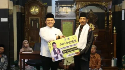 Safari Ramadan Perdana, M Iqra Chisa Sambangi Masjid Nurul Huda