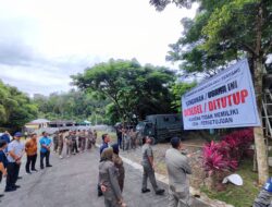 Tak Miliki Izin PBG, Satpol PP Deli Serdang Segel Bangunan PT. Nirvana Memorial Nusantara