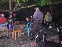 Sinergi Polsek Luwuk dan Aparat Desa Sisir Jalur Rawan Begal di KM 8