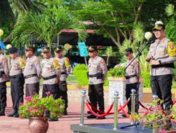 Pimpin Apel Pagi, Kapolres Banggai : Muliakanlah Orang Tua