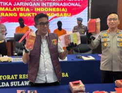 Polda Sulteng Ungkap 24 Kilogram Sabu Jaringan Lintas Negara, Kantongi Identitas Bandar Narkoba