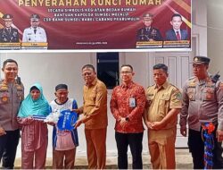 Kapolda Sumsel Salurkan Bantuan Bedah Rumah Lewat CSR Bank Sumsel Babel, Warga Prabumulih Terima Kunci Rumah Baru