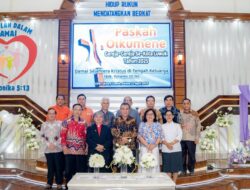 Pj. Sekda Banggai Hadiri Paskah Oikumene Kabupaten Banggai Tahun 2025