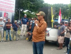 Gelar Aksi Damai di Polres Banggai, SOMASI Desak Penegakan Hukum dan Jaga Marwah Demokrasi