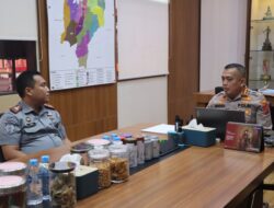 Pererat Silaturahmi, Kapolresta Deli Serdang Terima Kunjungan Kalapas IIB Lubuk Pakam