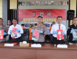 Gelar Press Conference Polres Pulang Pisau Sampaikan Hasil Operasi Pekat Telabang 2025.