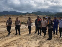 Polda Sulteng dan Polres Parimo Sisir 5 Lokasi PETI, Tidak ditemukan Aktifitas Pertambangan