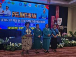 Delapan Ketua TP PKK Kabupaten di Papua Pegunungan Resmi Dilantik, Ini Pesan Ketua Tim Doa