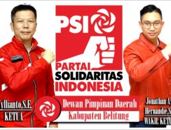 PSI Belitung Resmi Dilantik, Wyllianto, S.E. Pimpin Partai Menuju Pemilu 2029