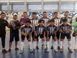 Grup D Tim Futsal P2K Menang Telak 5:0 di Ajang Penyisihan Turnamen Kapolres Cup 2025