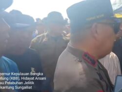 Gubernur Hidayat Arsani Tinjau Langsung Pendangkalan Pelabuhan Jelitik Sungailiat