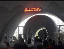 Subekti Lakukan Pelepasan Jema’ah Haji di Masjid Kubah Timah Pangkalpinang