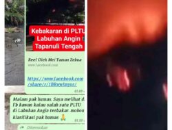 Gerak Cepat PLN Indonesia Power dan Dinas Padamkan Kebakaran di Unit 1 PLTU Labuan Angin 