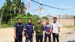 Demi Mendukung Olahraga Masyarakat, PT Timah Renovasi Lapangan Voli Air Aceng di Bangka Selatan 