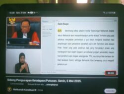 MK Tolak Gugatan Paslon 03  Anti-Bali dalam Sengketa Pilkada Banggai 2024