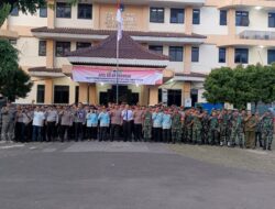 Polsek Cilincing Gelar Apel Gelar Pasukan Kesiapan Pengamanan Malam Takbir dan Sholat Idul Adha 1446 H