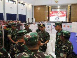 Pangdam I/BB Dampingi Panglima TNI Tinjau Latgama TNI–SAF di Batam