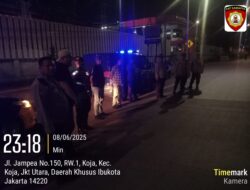 Patroli Malam Polsek Koja Amankan Satu Pelaku Diduga Premanisme 