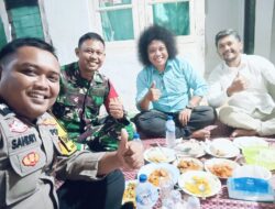 Jalin Sinergitas Babinkamtibmas dan Babinsa Lumpang Sambangi Warga, Sampaikan Pesan Kamtibmas