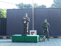 Danrem 052/Wkr Pimpin Upacara 17 an, Tekankan Penyerapan Anggaran dan Etika Bermedsos